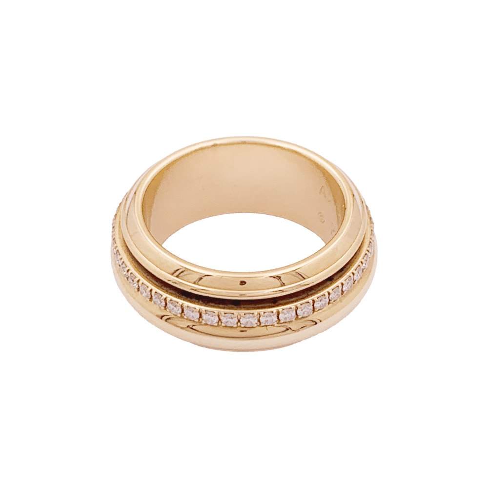 Bague Piaget "Possession" or rose, diamants. 2