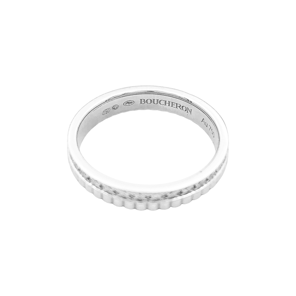 Alliance Boucheron "Quatre Radiant Edition" or blanc et diamants. 3