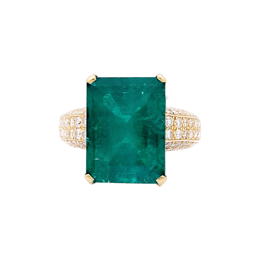 Anillo de esmeralda