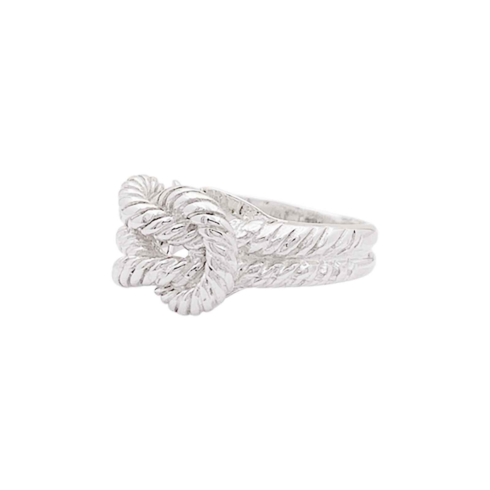 Bague HERMÈS, "Audierne" en argent.  3