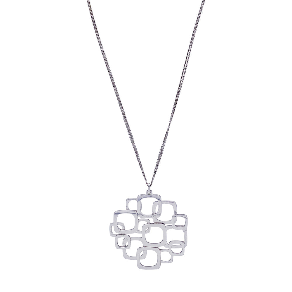 Collier Dinh Van, "Surimpression, or blanc. 2