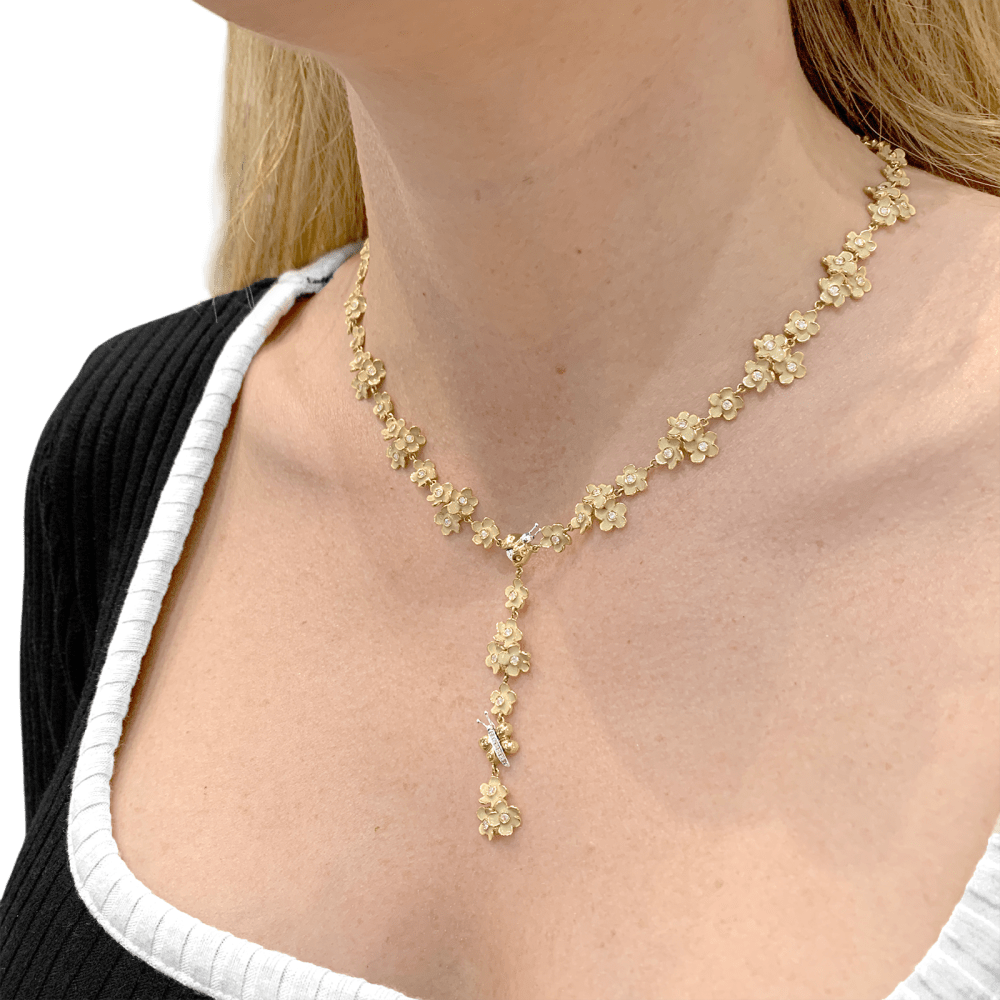 Collier Roberto Coin, émail, diamants.  5