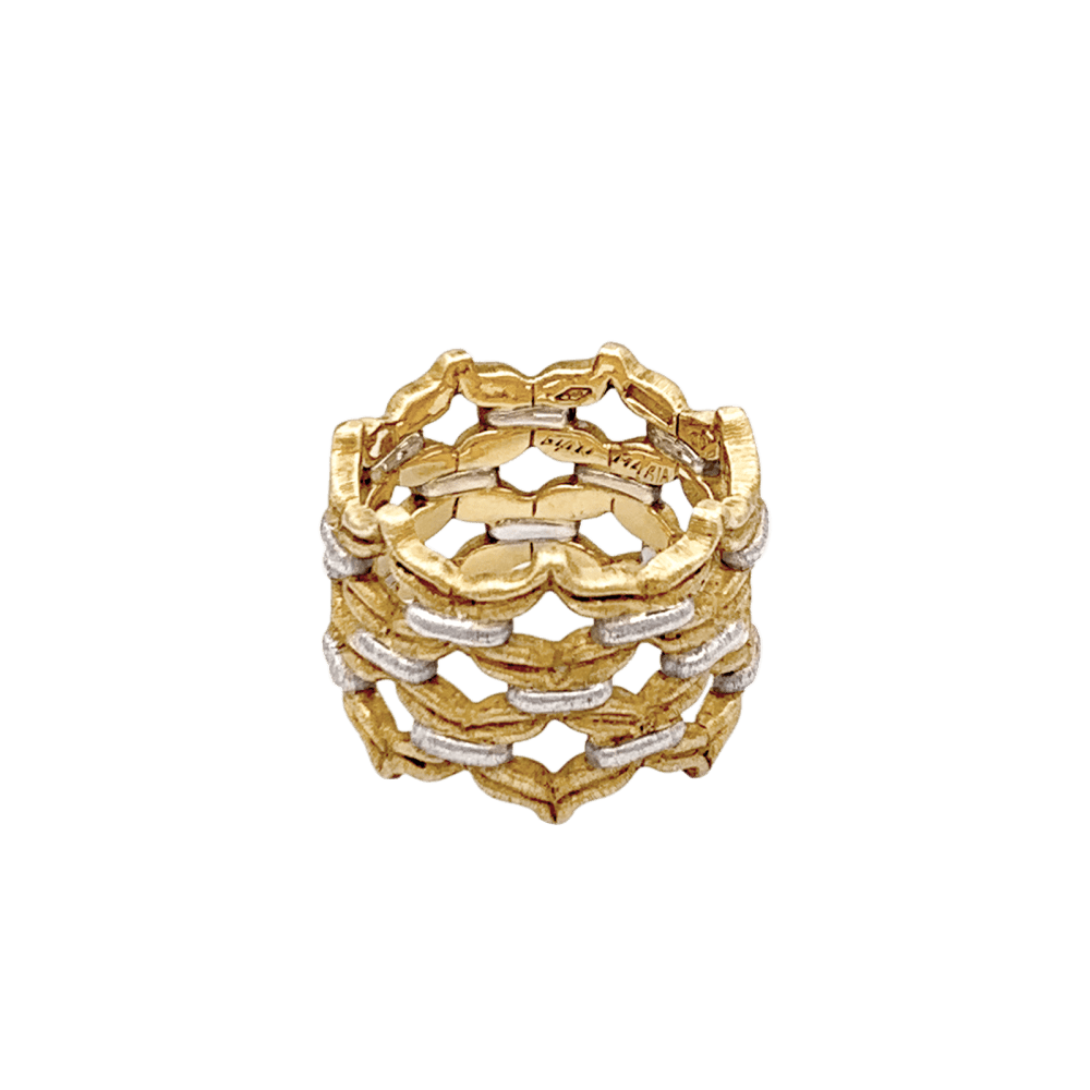 Bague vintage Buccellati, deux ors.  3
