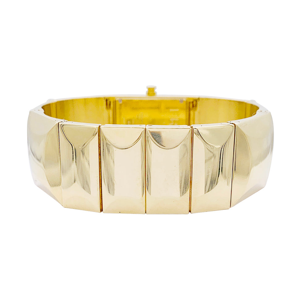 Montre Fred, "Cut", or jaune. 4