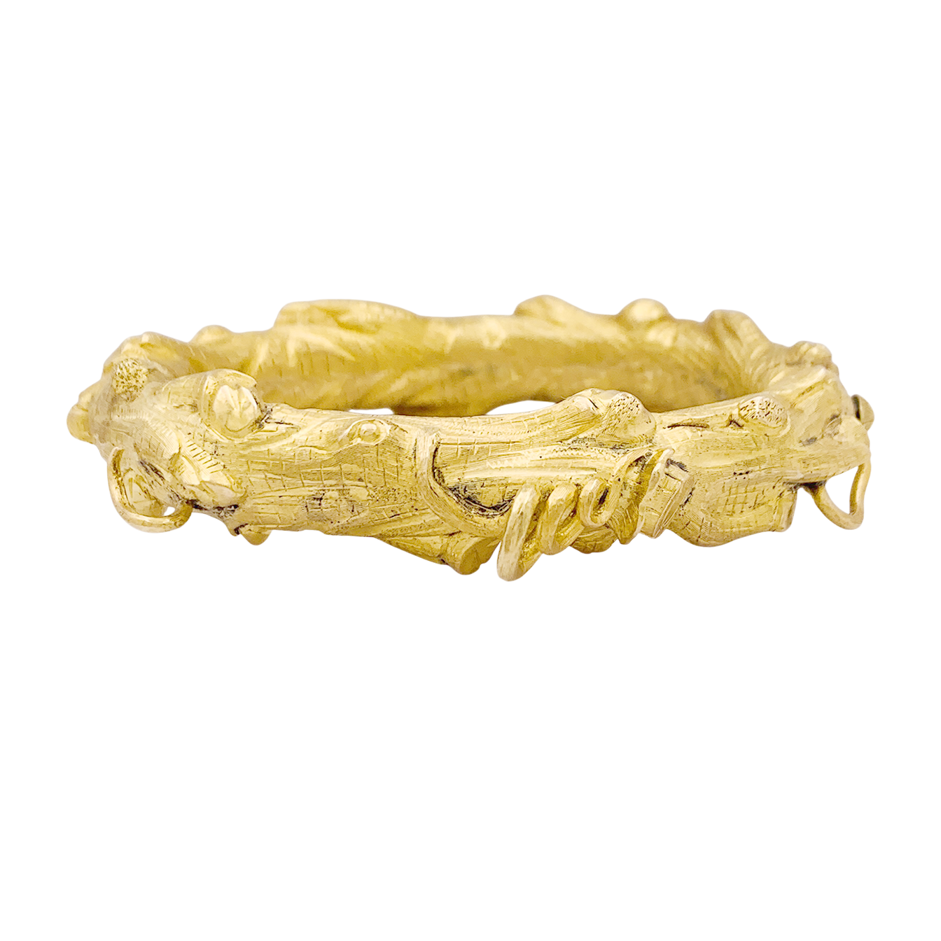 Bracelet "Branche de Chêne" or jaune. 5