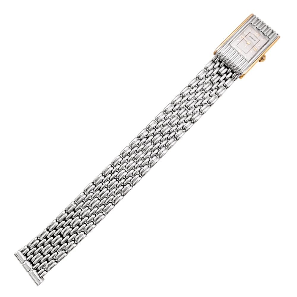 Montre Boucheron, "Reflet", acier et or jaune.  3