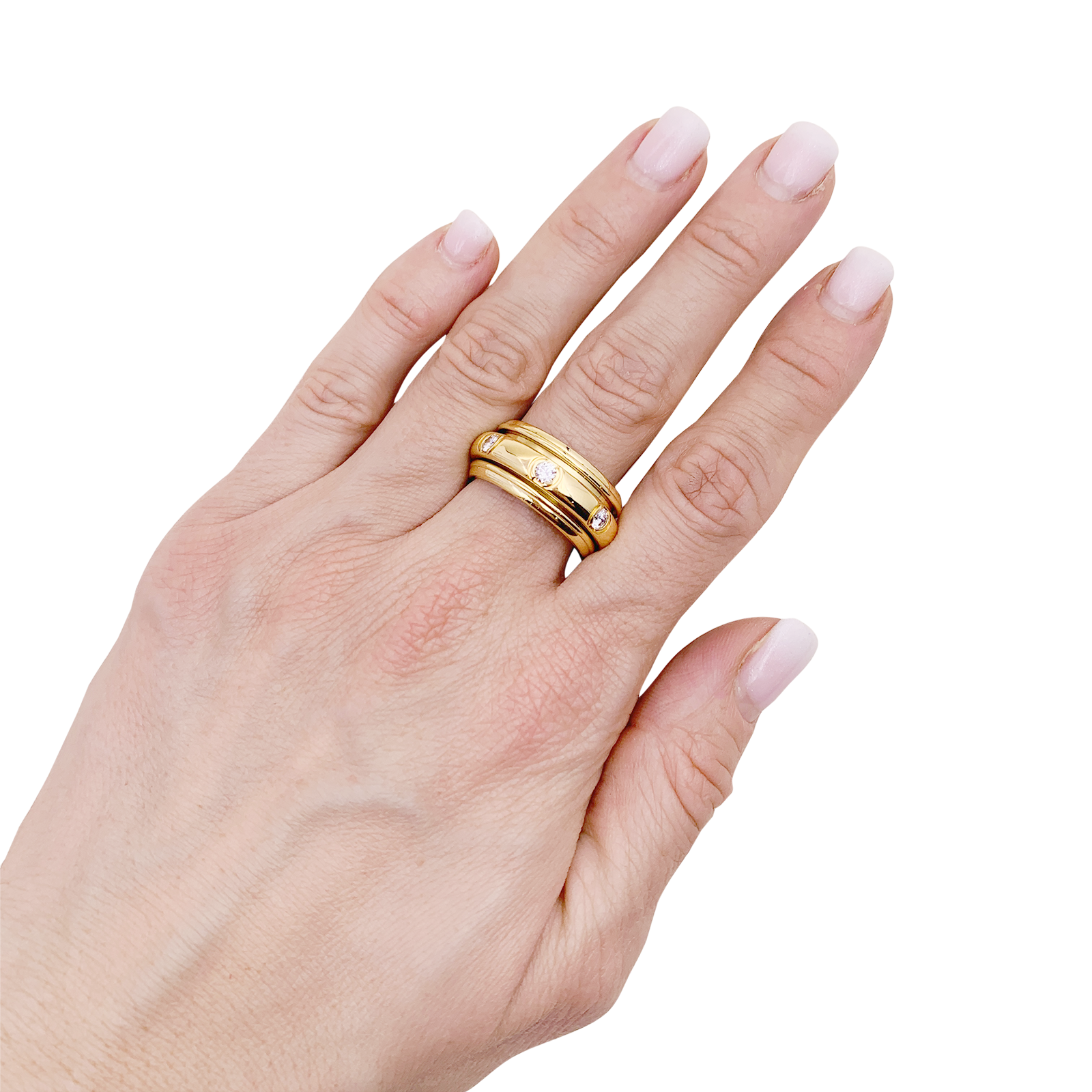 Bague Piaget "Possession" or jaune, diamants. 5