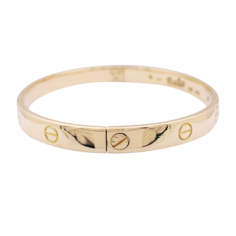 Bracelet Cartier "Love" or jaune. 2