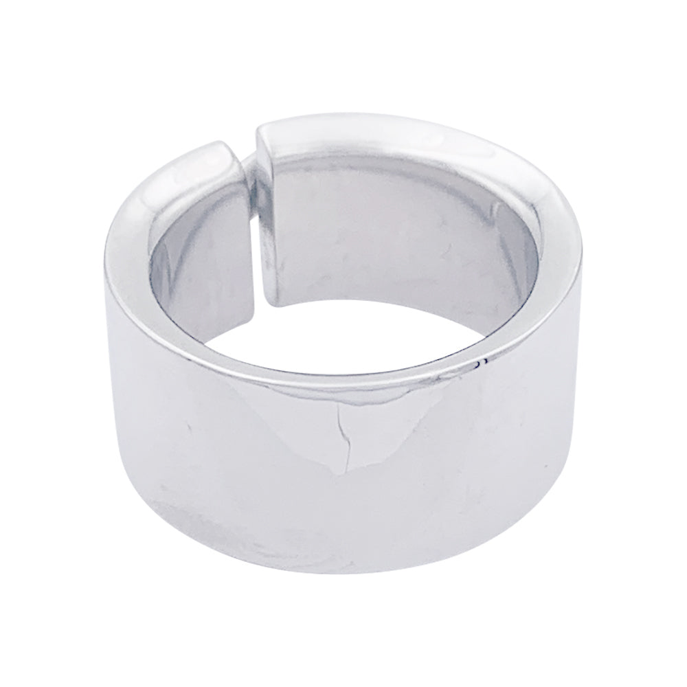 Bague Chaumet,"Liens", or blanc et diamants, lien unique. 3