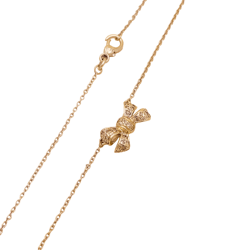 Collier Pomellato, "Forever", or naturel et diamants bruns. 4