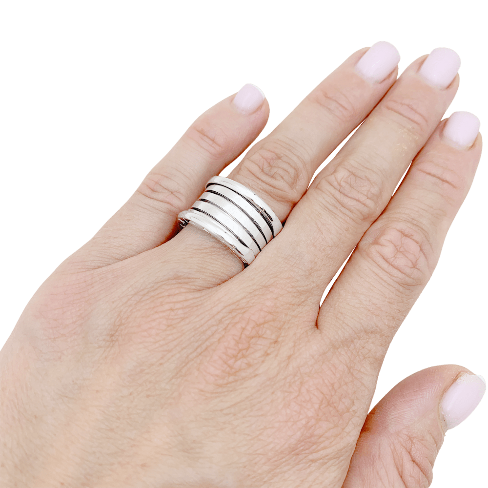 Bague Bulgari, "B.Zero1", or blanc. 4