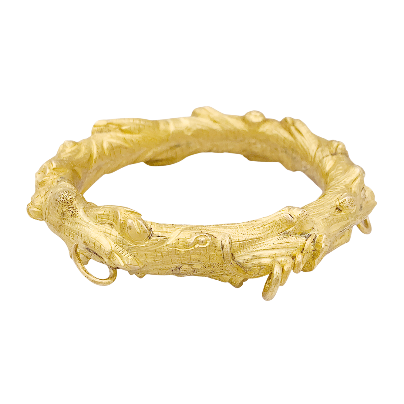 Bracelet "Branche de Chêne" or jaune. 6