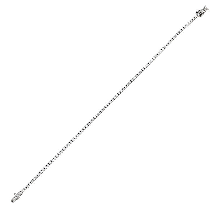 Ligne tennis or blanc diamants. 1