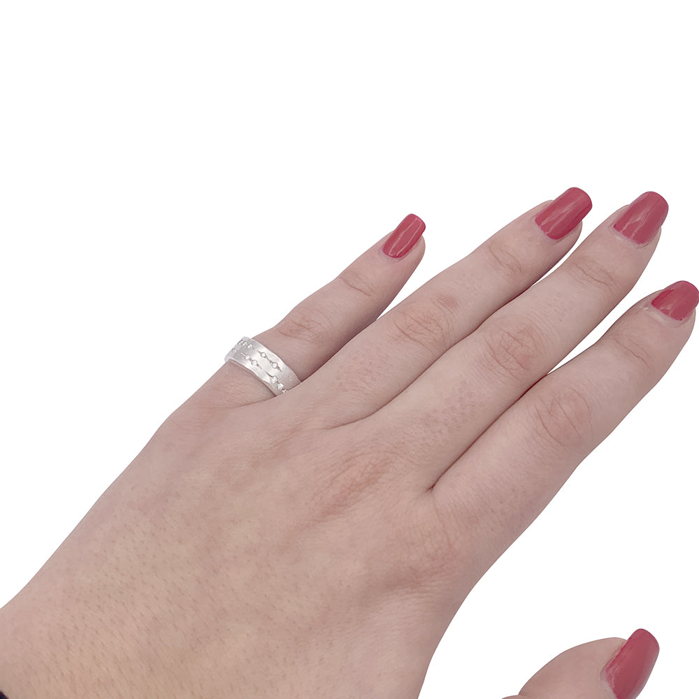 Bague H.Stern, "Code", or blanc, diamants. 4