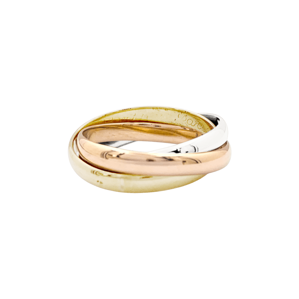 Bague Cartier vintage, "Trinity", 3 ors.  1