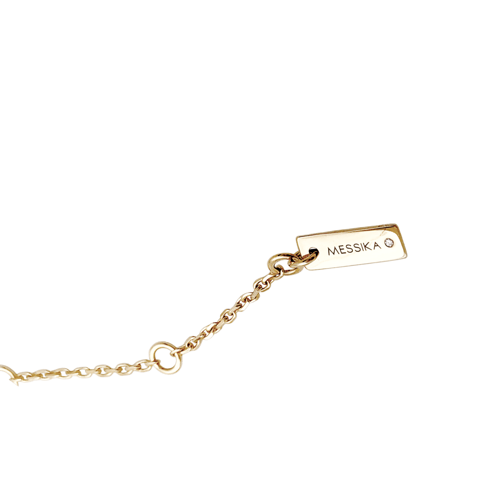 Collier Messika, "Joy Heart", or rose et diamants. 6