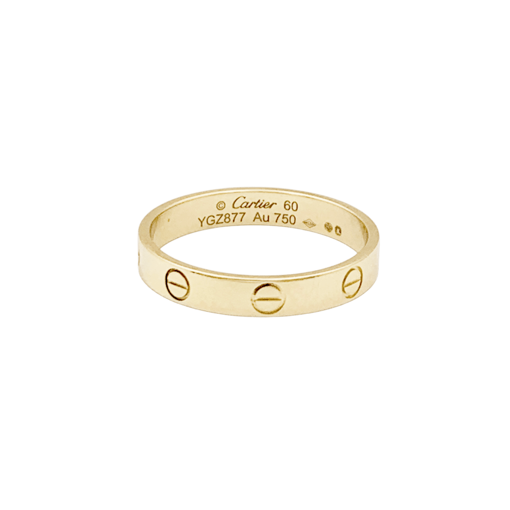 Bague Cartier, "Love", or jaune.  3