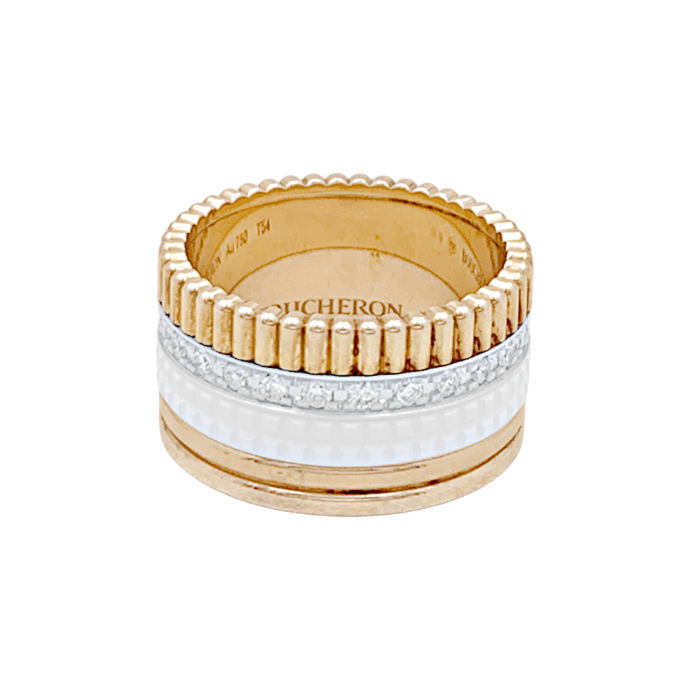 Bague BOUCHERON, "Quatre White Edition". 1