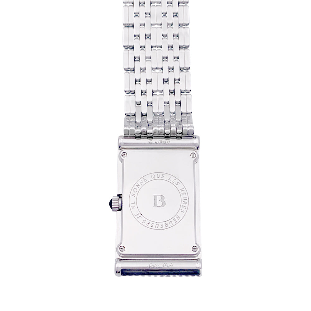 Montre Boucheron "Reflet Large" acier. 2