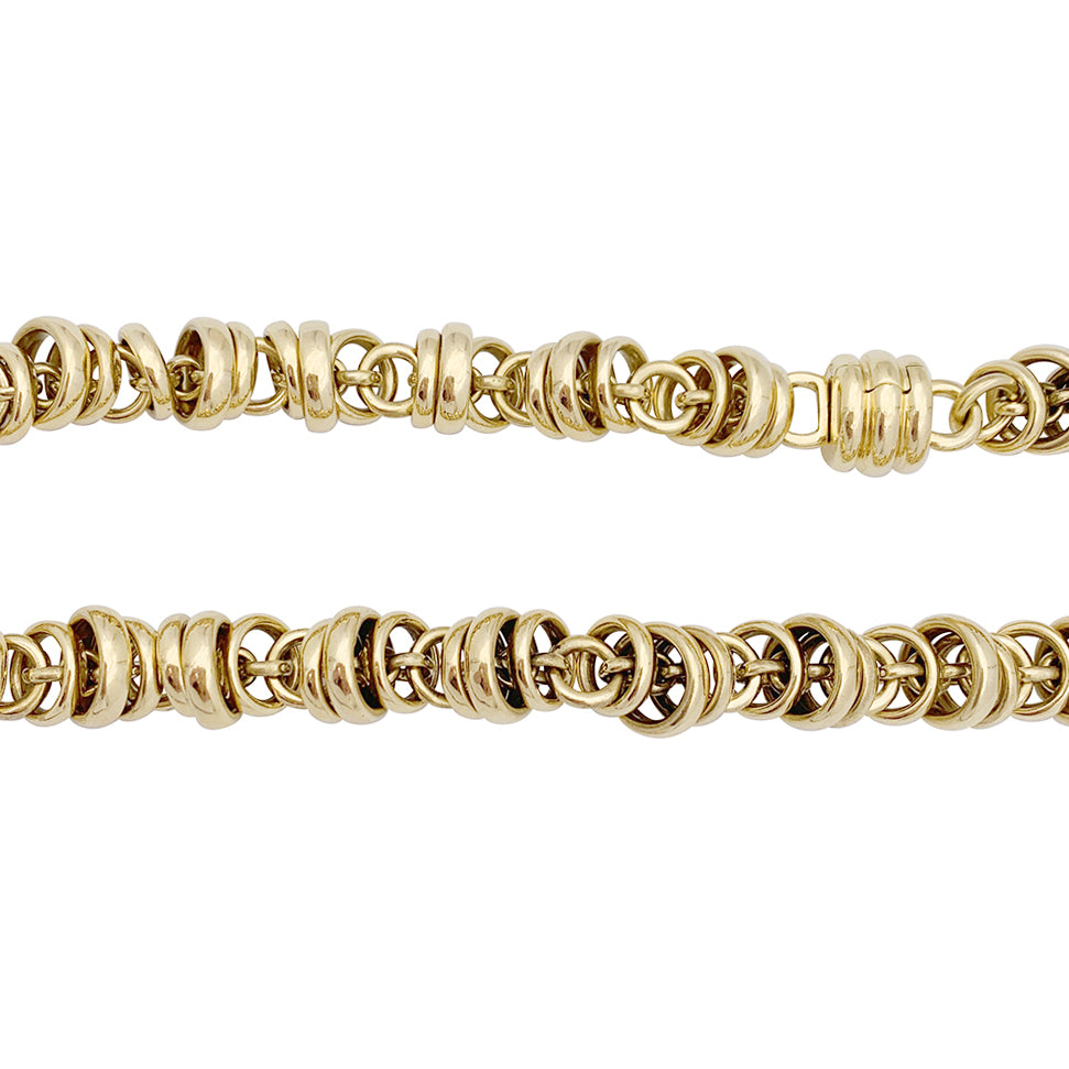 Collier Pomellato "Mille Cercles" or jaune. 4