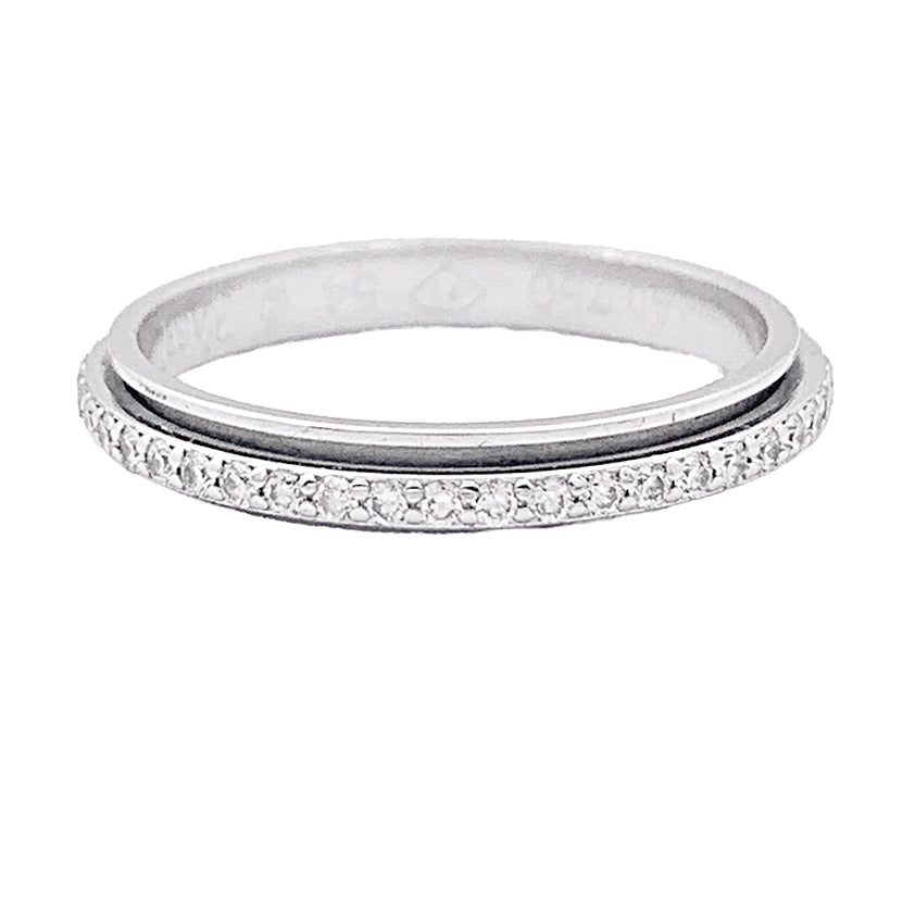 Bague Piaget "Possession" or blanc, diamants. 5