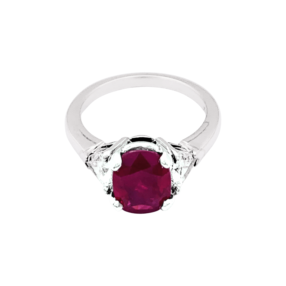 Bague Mellerio, platine, platine, diamants. 2