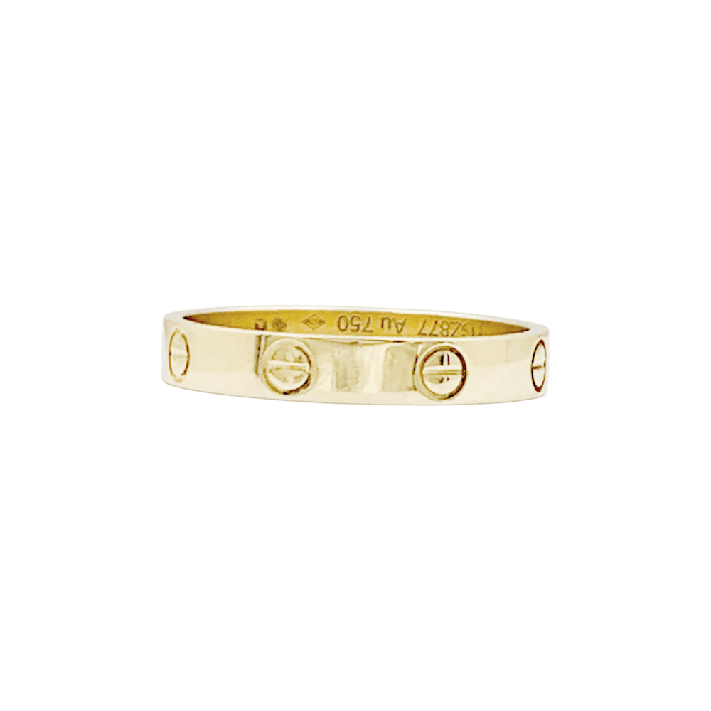 Bague Cartier, "Love", or jaune.  4