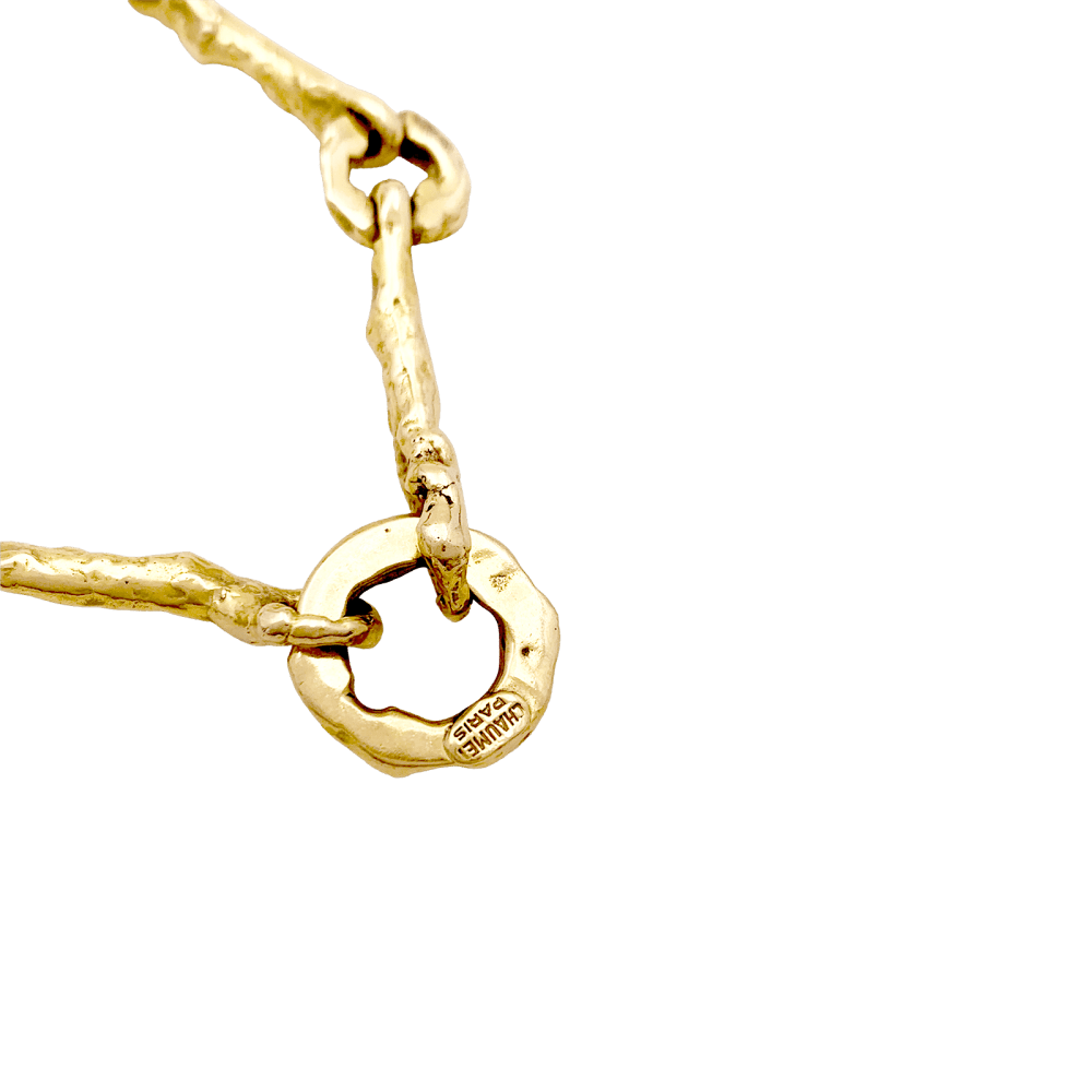 Collier Chaumet Vintage, or jaune.  6