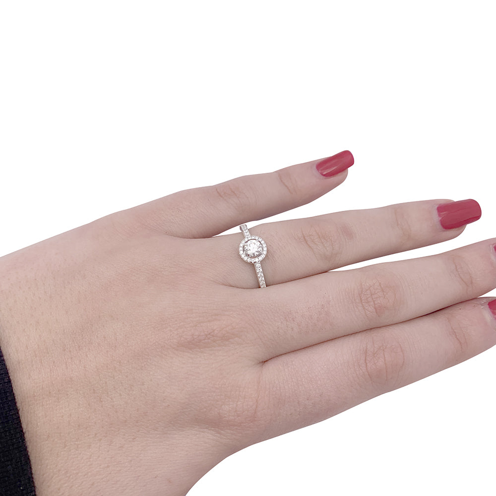 Bague Messika, "Joy", or blanc, diamants. 6