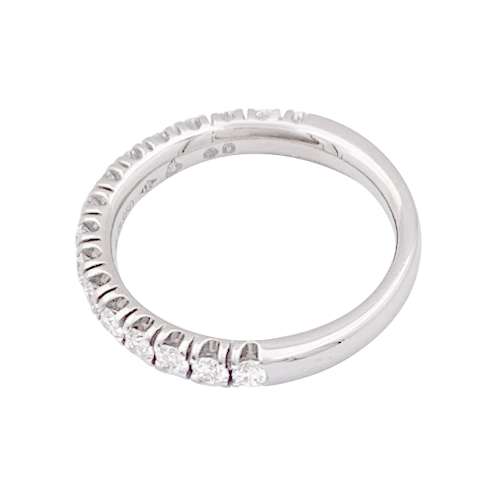 Alliance Cartier "Etincelle" platine, diamants. 2