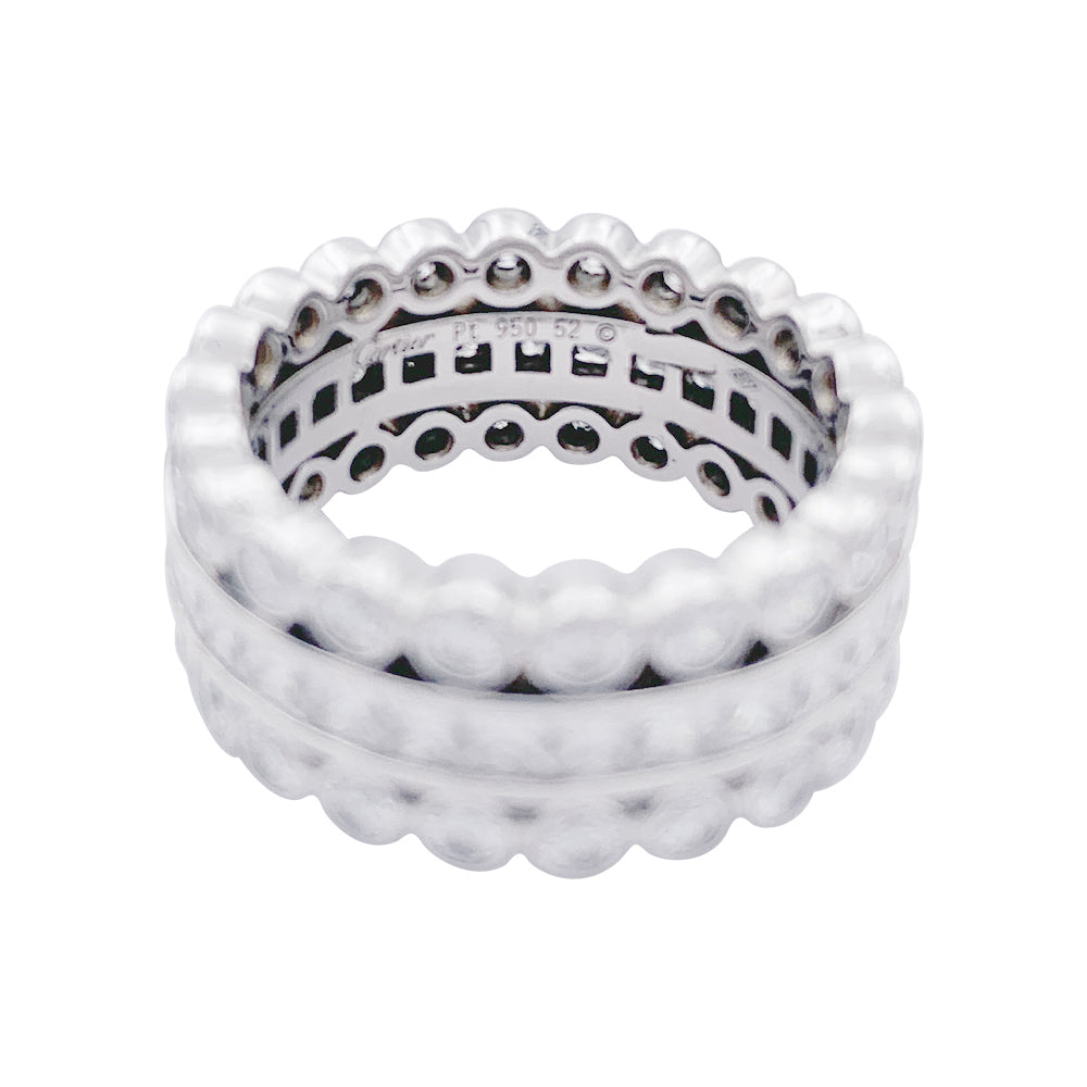 Bague Cartier, platine, diamants. 5