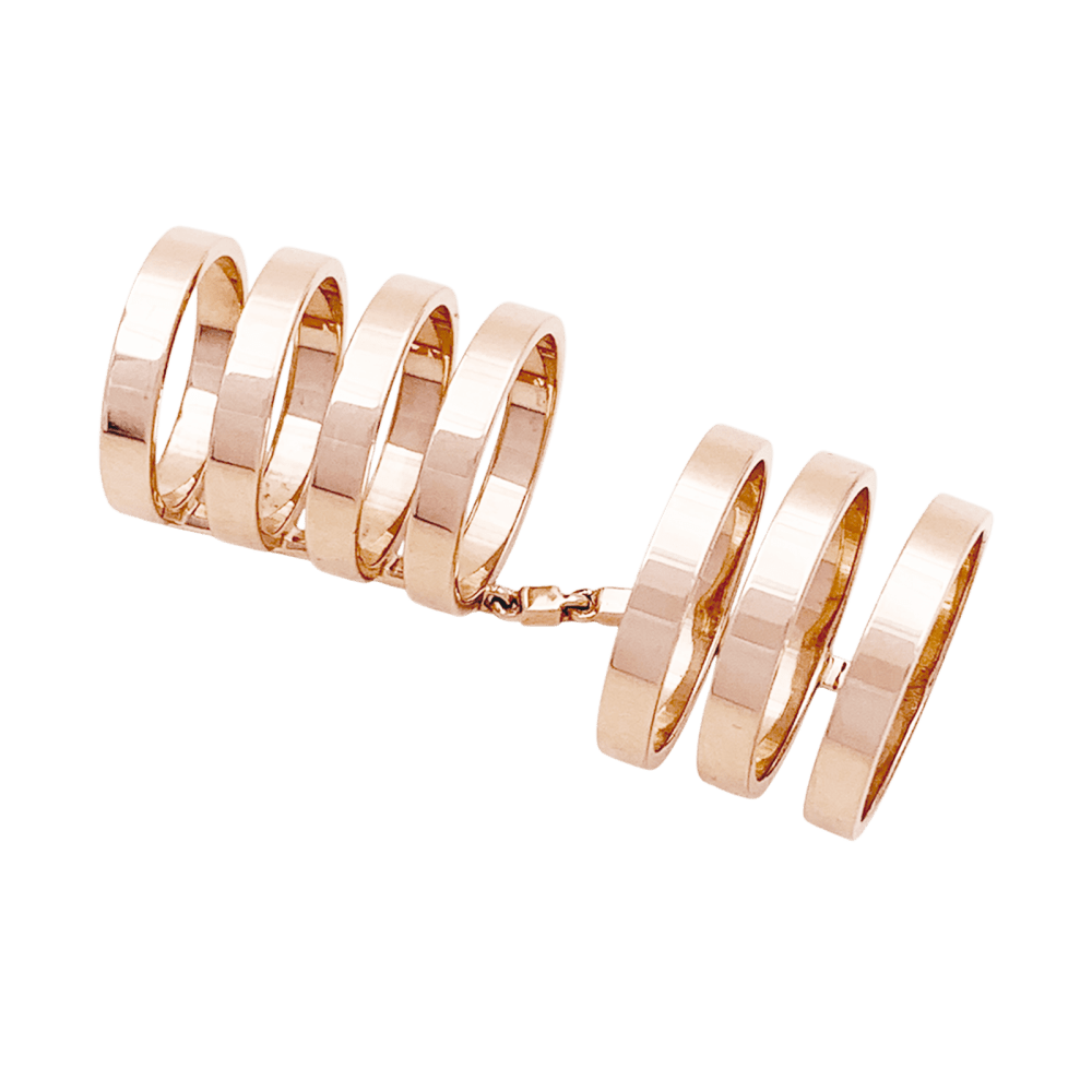 Bague Repossi, "Berbere", or rose.  3
