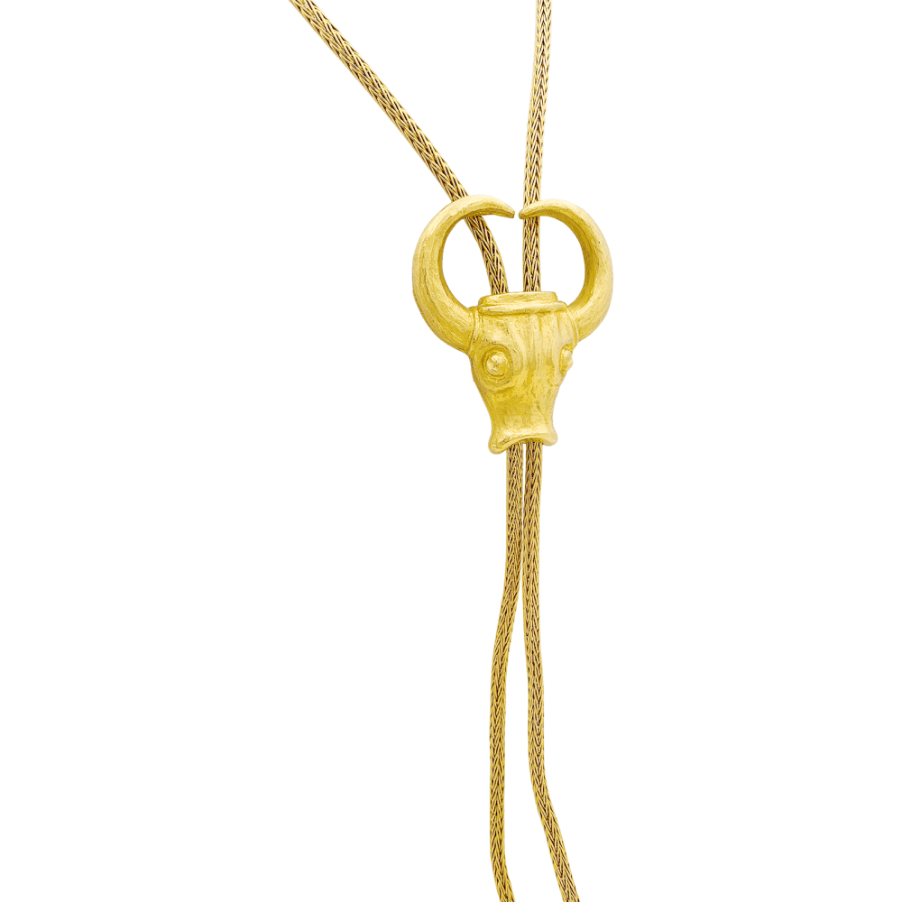 Collier LALAOUNIS, « Taureau », or jaune. 3