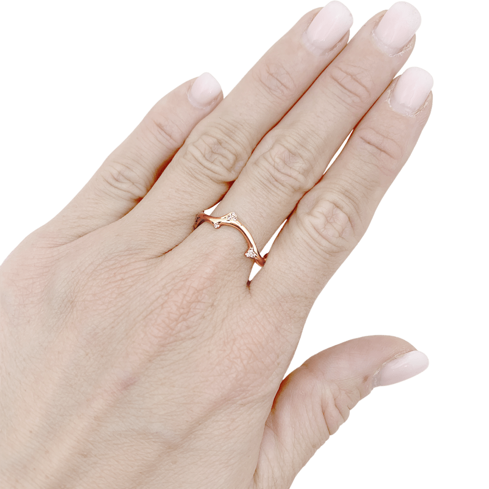 Bague Dior, "Bois de Rose" or rose. 6