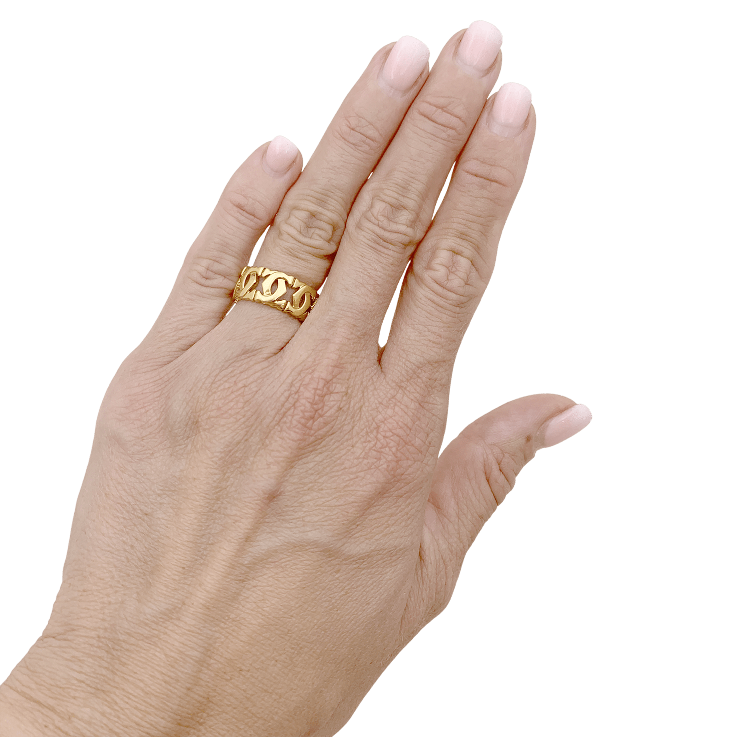 Bague Cartier, "C de Cartier", or jaune. 5