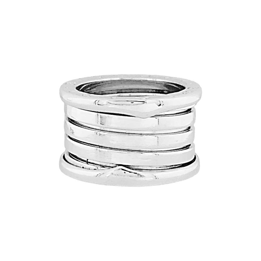 Bague Bulgari, "B.Zero1", or blanc. 1