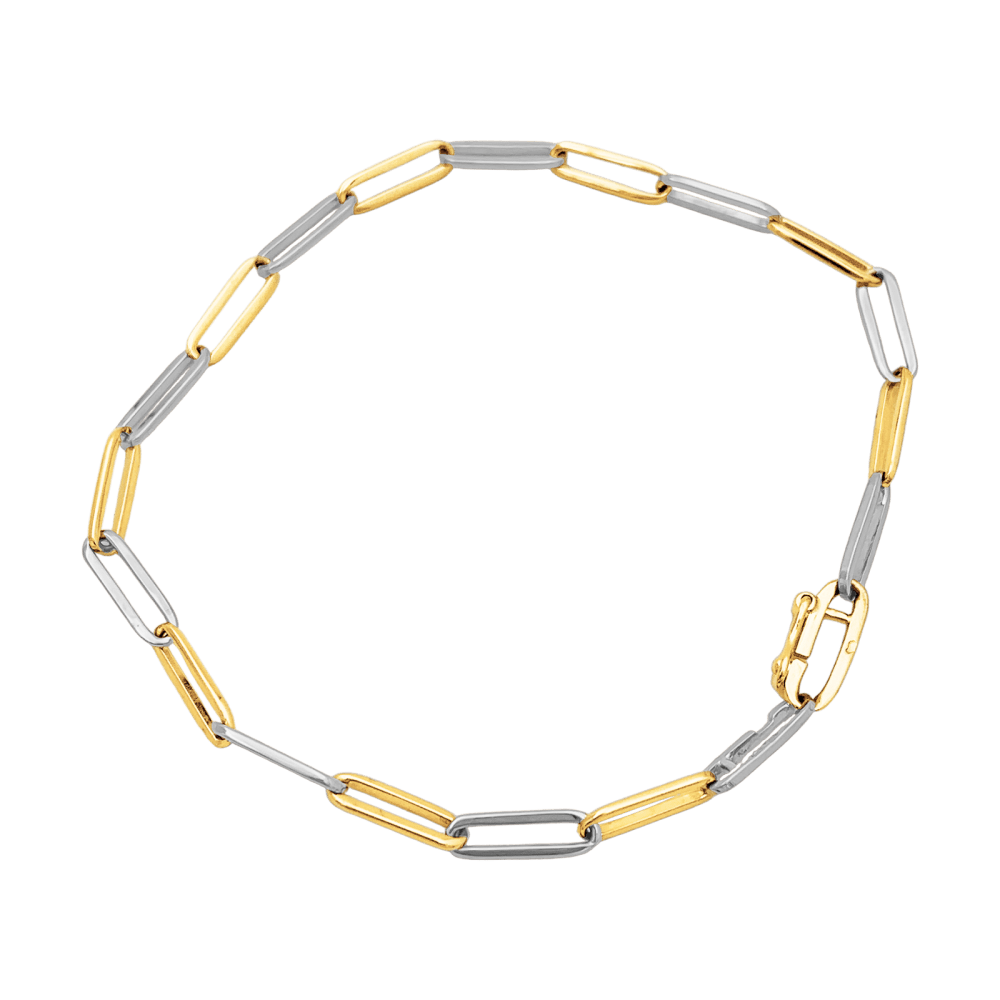 Bracelet Dinh Van vintage, deux ors.  4