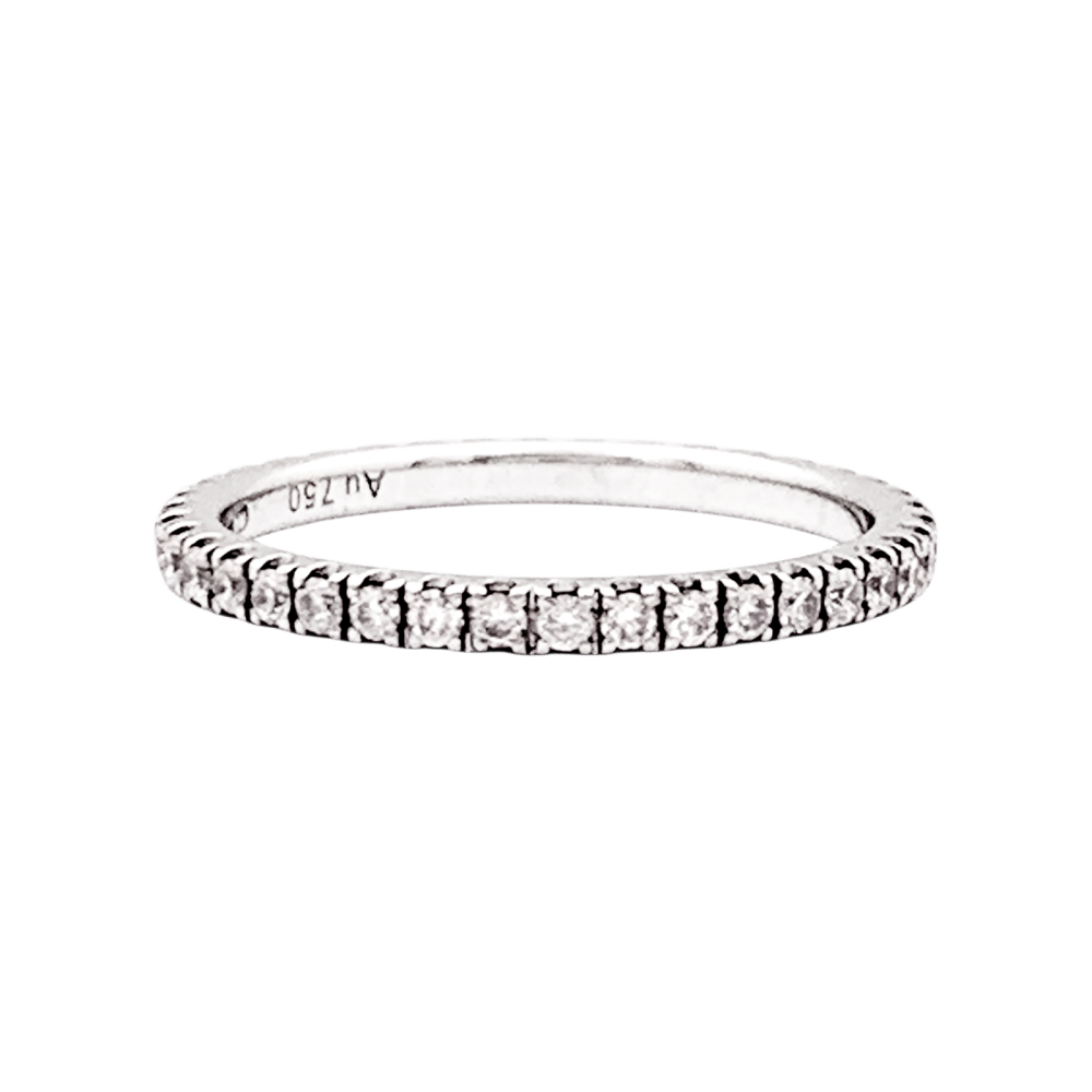 Alliance Chaumet, or blanc et diamants.  4