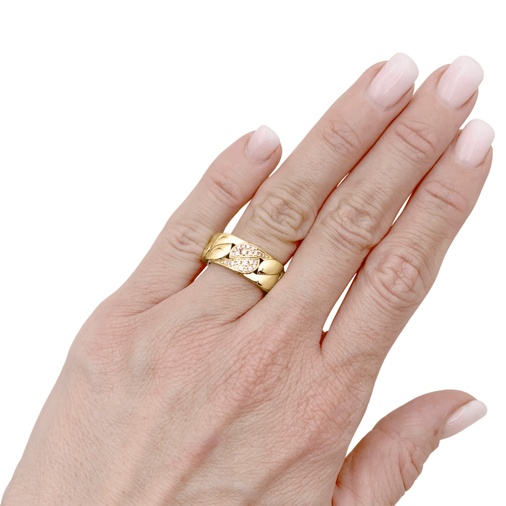 Bague Cartier, "La Dona", or jaune.  7
