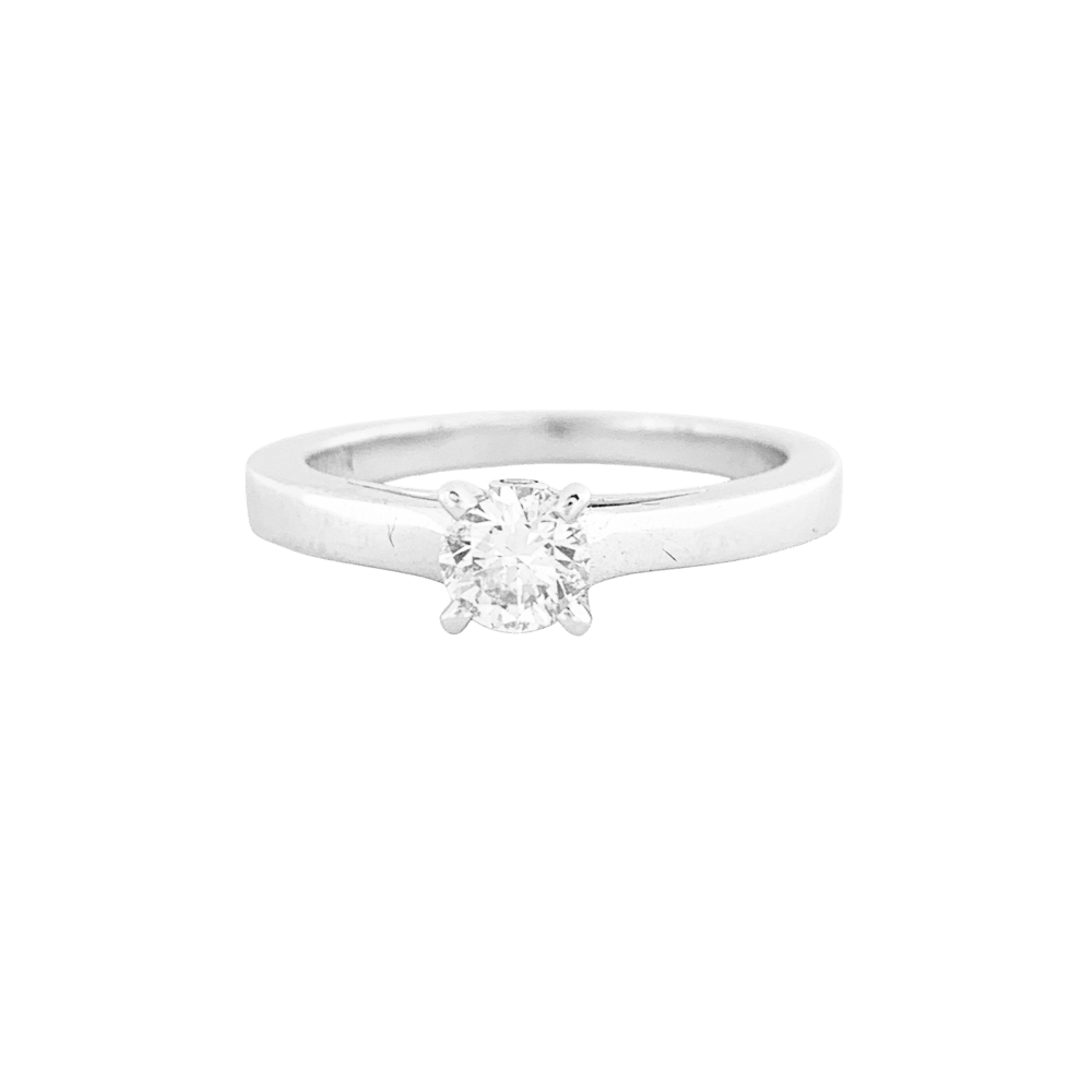 Bague Boucheron, "Beloved", diamant 0,30 ct, platine. 1