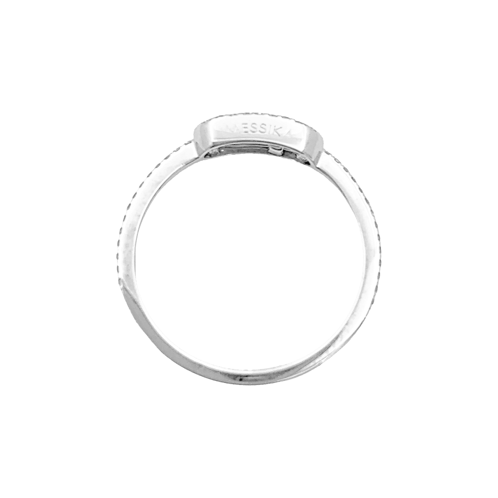 Bague Messika, "Move Uno Pavé", or blanc et diamants. 5