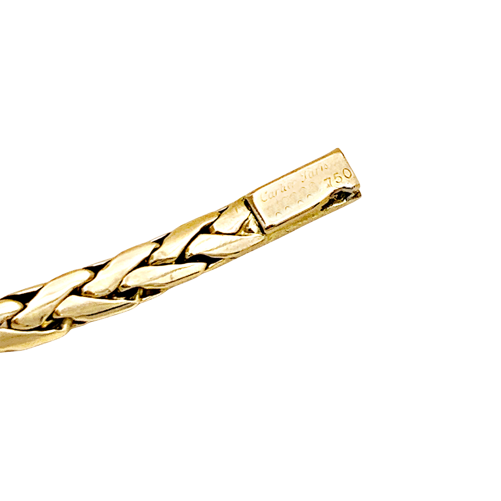 Bracelet vintage Cartier or jaune. 3