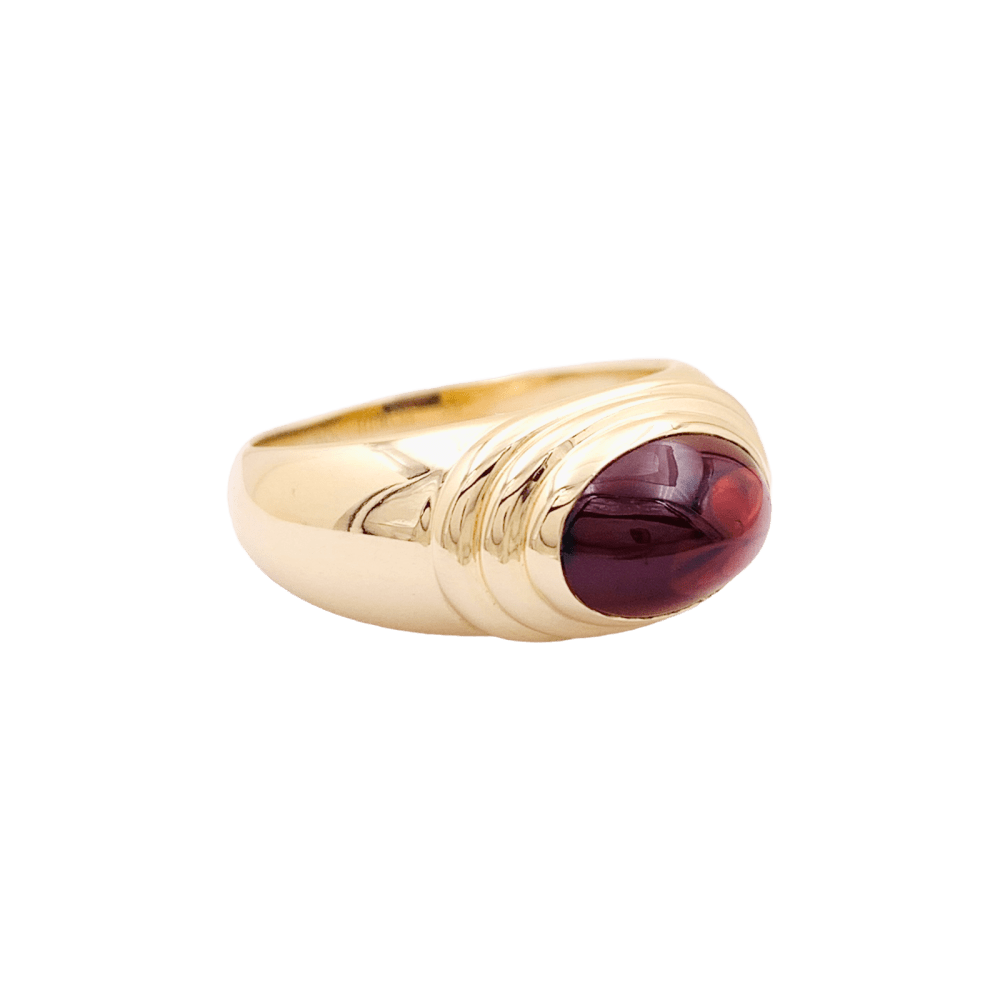 Bague Boucheron, "Jaïpur", or jaune, grenat.  2