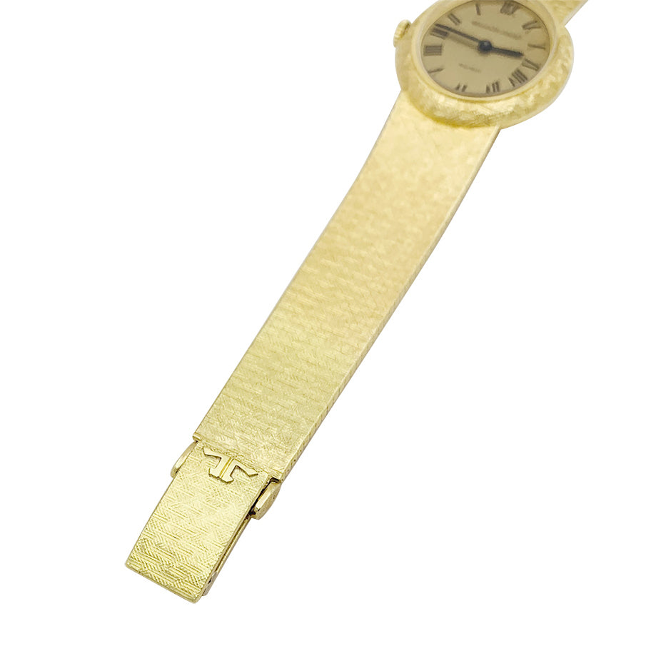 Montre Jaeger Lecoultre vintage, or jaune. 4