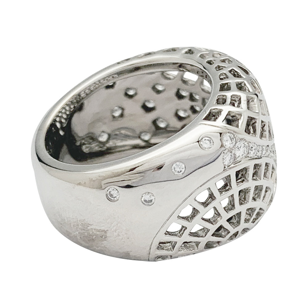 Bague Cartier, "Nouvelle Vague Paris", or blanc. 6