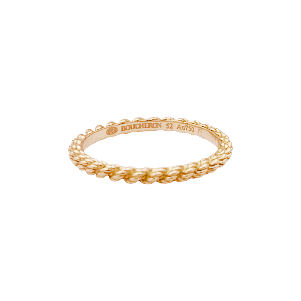 Bague Boucheron, "Serpent Bohème", or rose.  4