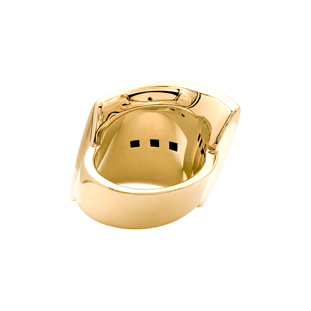 Bague Vhernier, or jaune. 4