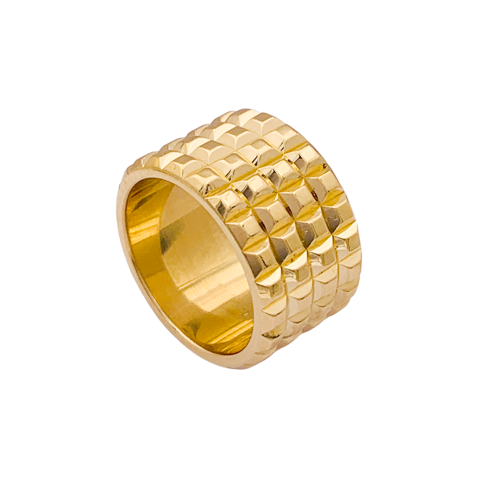 Bague Boucheron "Clou de Paris" or jaune. 2