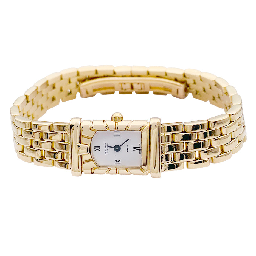 Montre Van Cleef & Arpels, "Façade", or jaune. 3