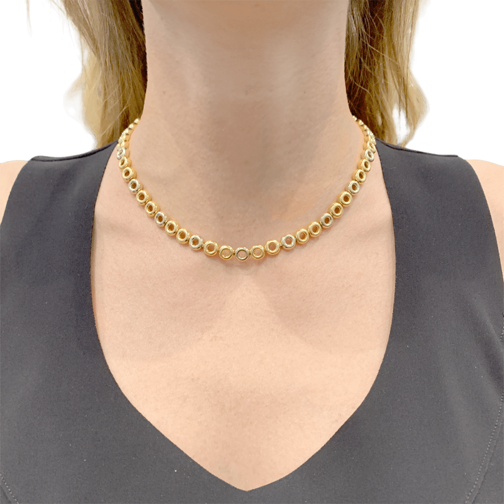 Collier trois ors. 5